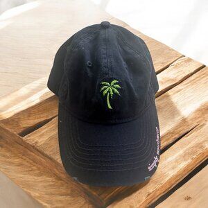SIMPLY SOUTHERN Palm Tree Print Navy Baseball Hat Cap NEW NWT